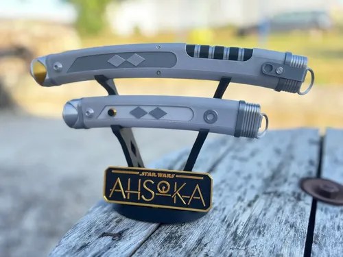 Lightsaber Sables De Luz Star Wars 3d Ahsoka Tano - 2