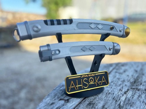 Lightsaber Sables De Luz Star Wars 3d Ahsoka Tano - 3