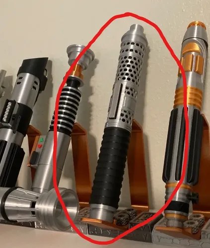 Lightsaber Sables De Luz Star Wars 3d Asajj Ventress Dark Disciple - 3