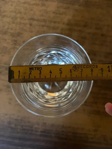 Vasos Whisky Cristal Tallado X5 Usados Leer Descripción Blanco - 2