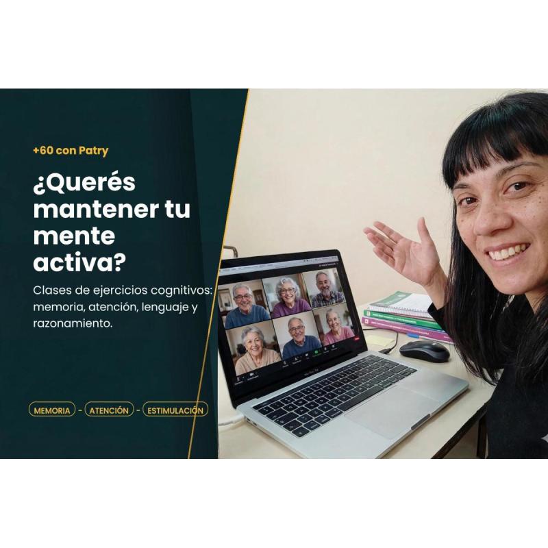 Clases de Gimnasia y Estimulación Cognitiva para Adultos Mayores