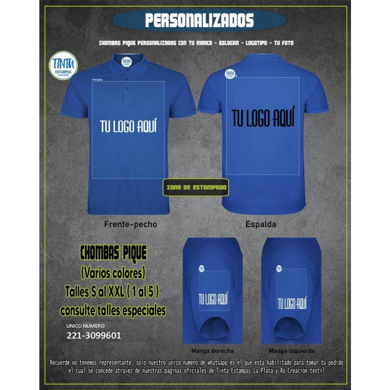 Chombas Personalizadas con tu diseño - 2