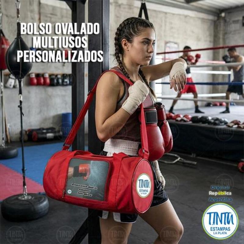 Bolso ovalado estampado con tu imagen