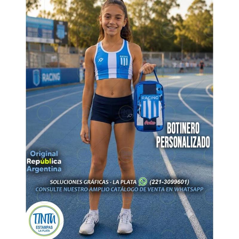 Botinero deportivo (Tipo Oval) estampado con tu imagen
