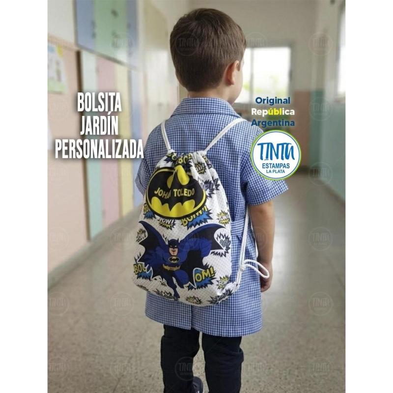 Mochila Jardín estampado con tu imagen