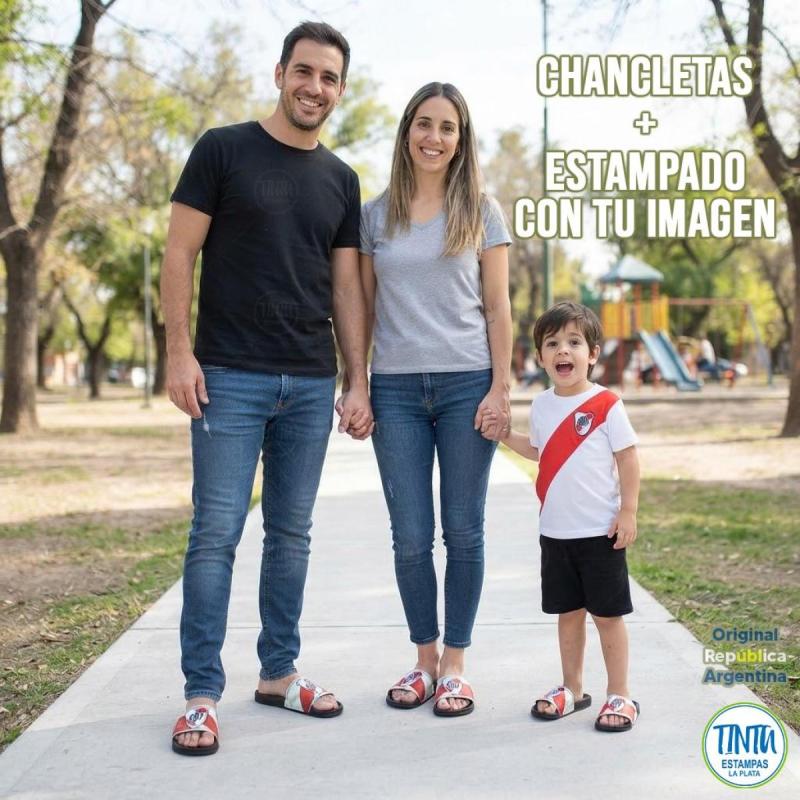 Chancletas estampadas Adultos/Infantil personalizadas con tu diseño