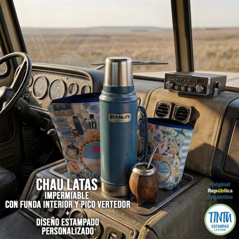 Chau latas totalmente estampado personalizadas con tu imagen