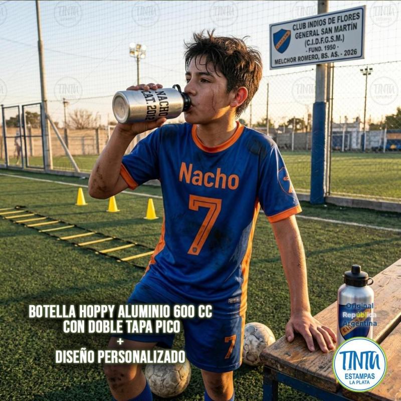 Botella Hoppy personalizada con tu imagen