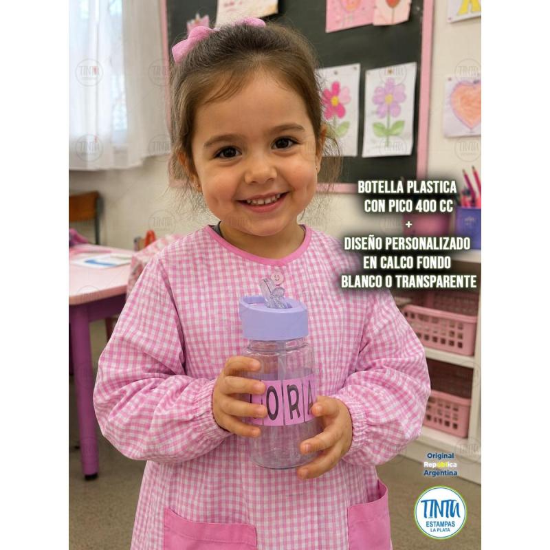 Botella plástico personalizada con tu imagen