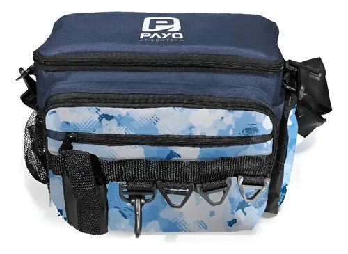 Bolso De Pesca Vadeo Payo + 4 Cajas Señuelos Tararira Dorado Argentina