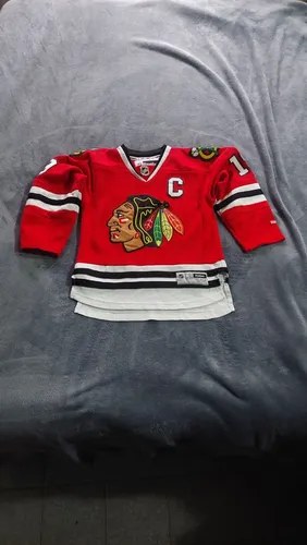 Camiseta Hockey Nhl Chicago Blackhawks Reebok #19 Toews Rojo 16 - 2