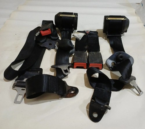 Cinturones Traseros Juego X3 Ford Escort Originales
