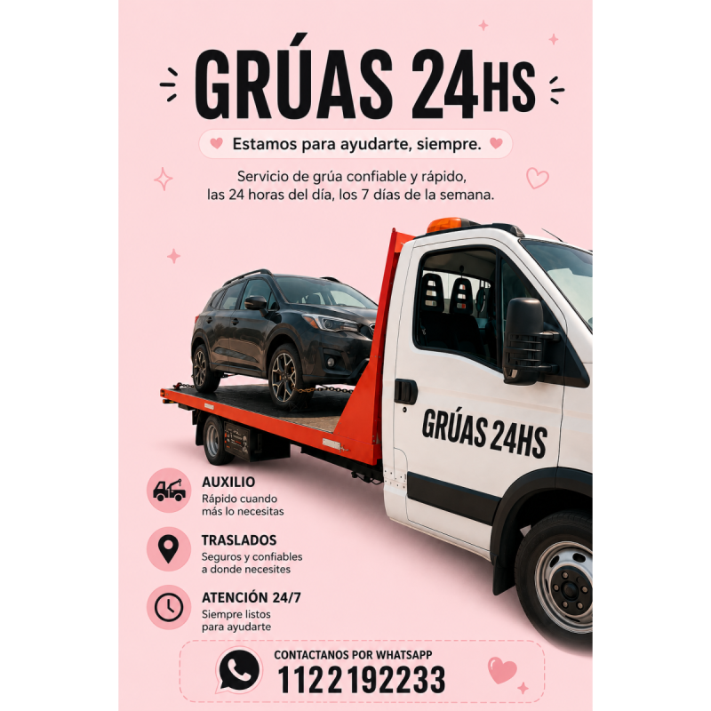 servicio 24hs/ cobertura en todo el pais/ rapidez y confianza - 11