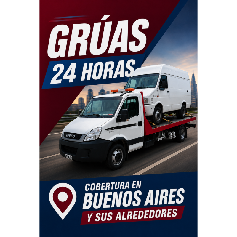 SERVICIO DE REMOLQUES 24HS Seguros • Rápidos • Confiables 1122192233 - 5