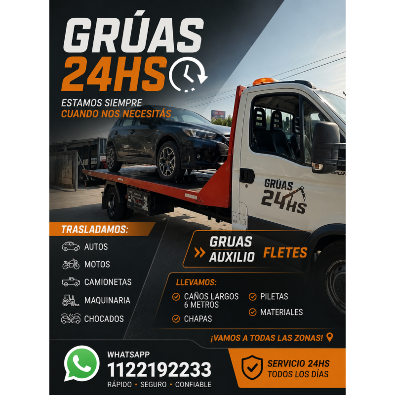 SERVICIO DE REMOLQUES 24HS Seguros • Rápidos • Confiables 1122192233 - 15