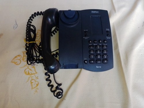 Teléfono De Línea Fija Telefónica Terra Usado Gris Oscuro - 2