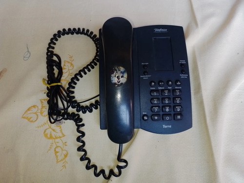 Teléfono De Línea Fija Telefónica Terra Usado Gris Oscuro - 3