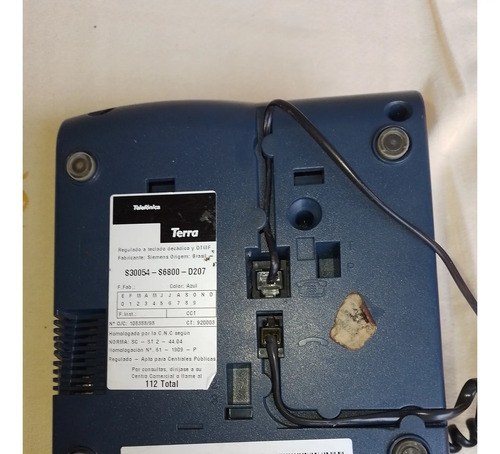 Teléfono De Línea Fija Telefónica Terra Usado Gris Oscuro - 4