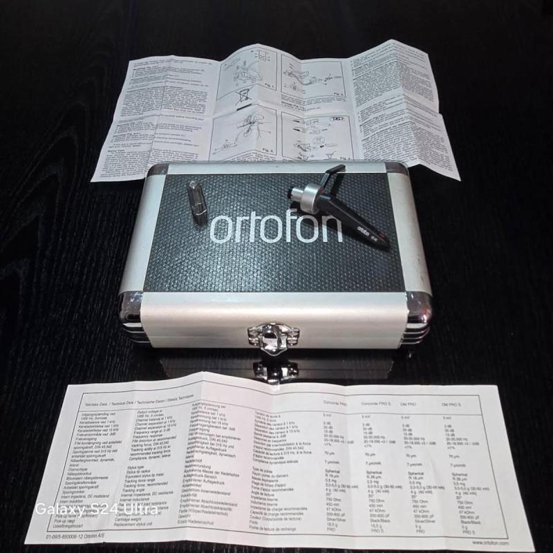 Espectacular cápsula Ortofon Concorde con caja y manual + protector - 3