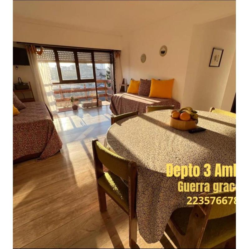 DEPTO 3 AMB, TEMPORADA, MAR DEL PLATA, LA PERLA X FLIAS 6/8PERS-CENTRO - 8