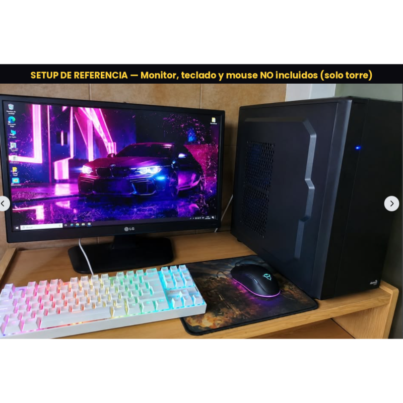 PC de escritorio para Estudiar y Trabajar y Jugar