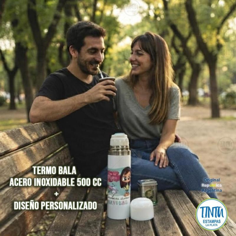 Termo bala personalizada con tu imagen