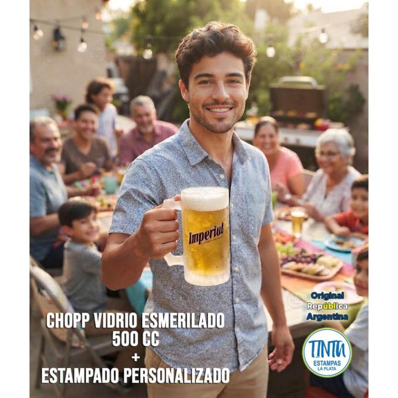Chopp personalizados estampado con tu imagen