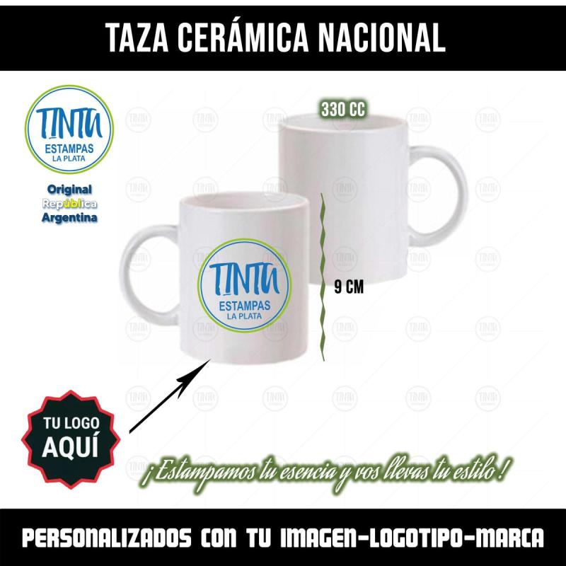 Taza cerámica nacional personalizadas estampado con tu imagen