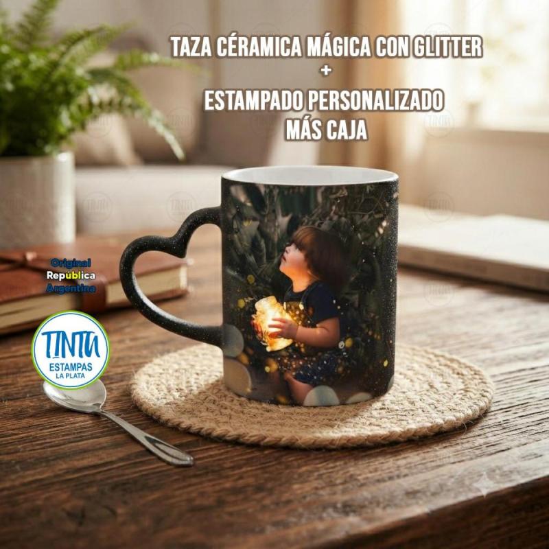 Taza mágica personalizadas estampado con tu imagen