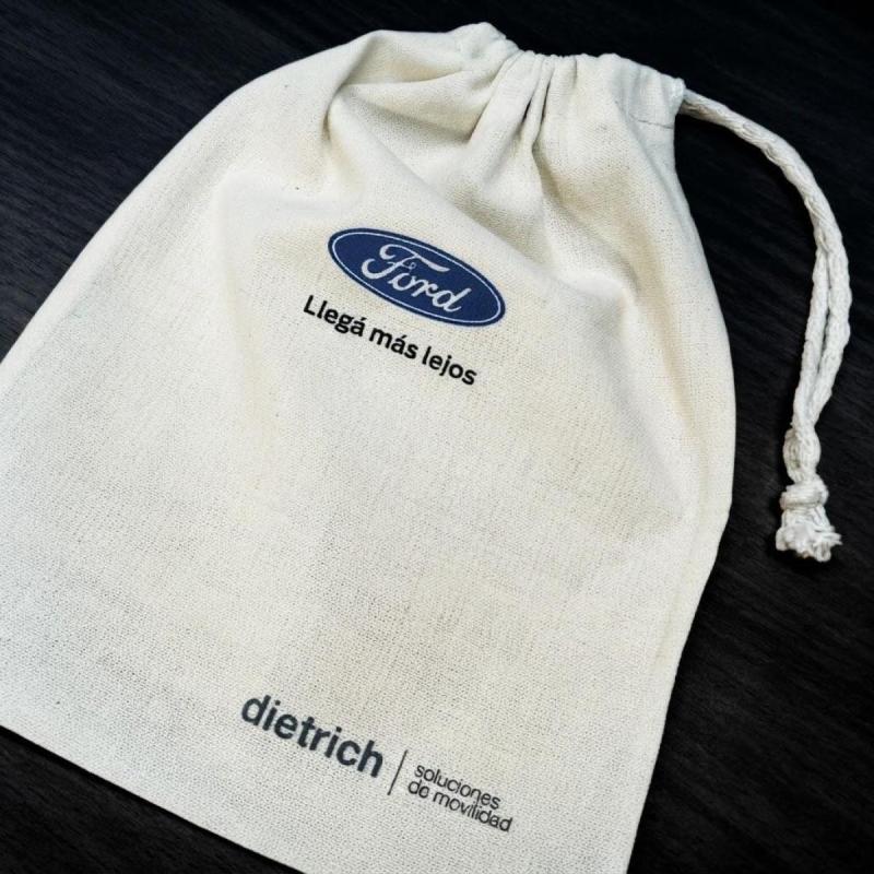 Bolsa de ajuste de tela estampado con tu imagen- diseño-Logotipo - 2