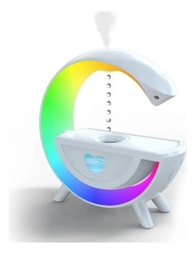 Humidificador G Con Altavoz Y Luces Led Blanco