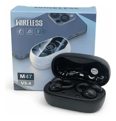 Auriculares Bluetooth M47 Negro