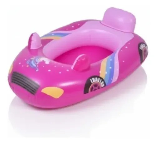 Inflable Botecito Infantil Lila