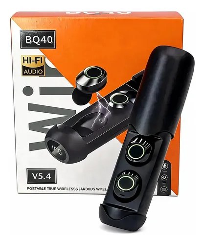 Auriculares Bluetooth Bq40 - Negro