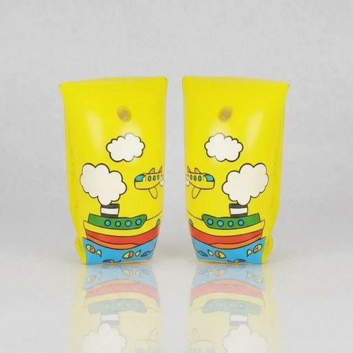Inflables Bracitos Deco Barcos Amarillo