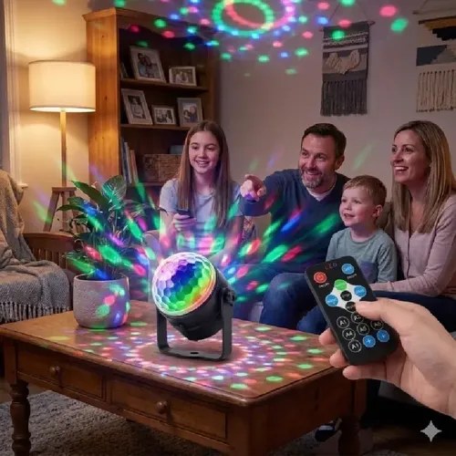 Esfera Luces Led Boliche Rgb - 3