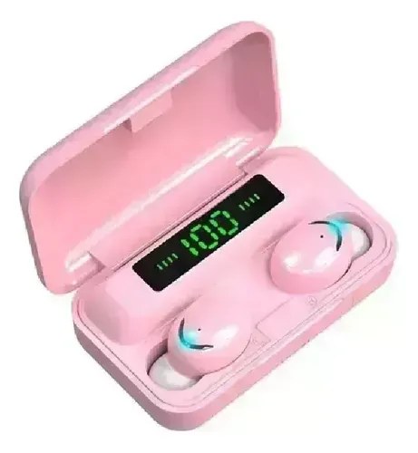 Auriculares Con Power Bank Uni-11 Plus Rosa