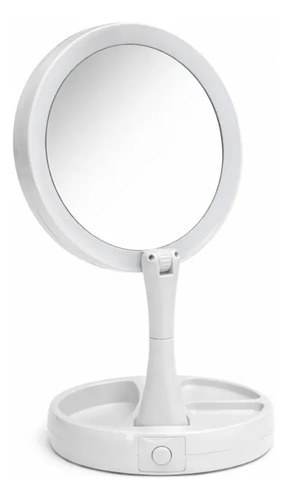 Espejo Con Luz Led De Forma Circular Blanco