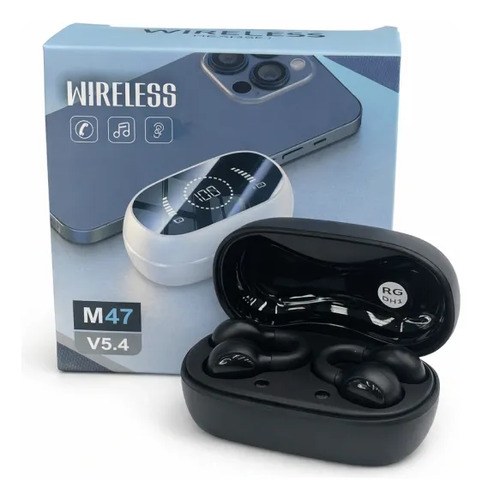 Auriculares Bluetooth M47 Negro - 5