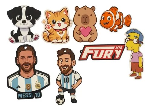 Archivo 3mf Y Stl Llaveros Multicolor Diseños Con Tu Logo