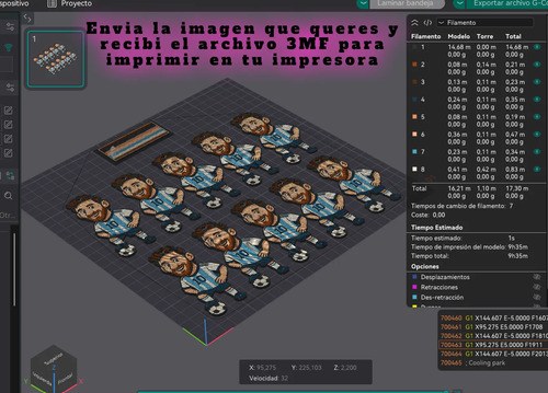 Archivo 3mf Y Stl Llaveros Multicolor Diseños Con Tu Logo - 2
