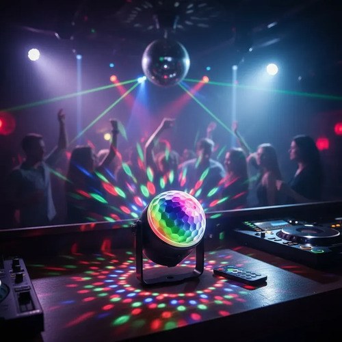 Esfera Luces Led Boliche Rgb - 5