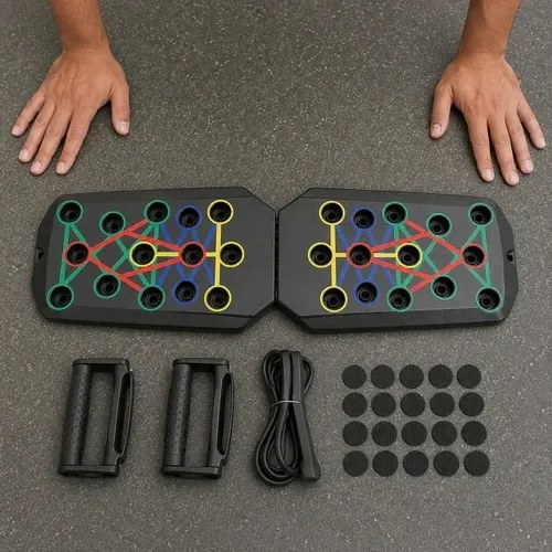 Tabla Para Flexiones Multifuncion Negro - 4