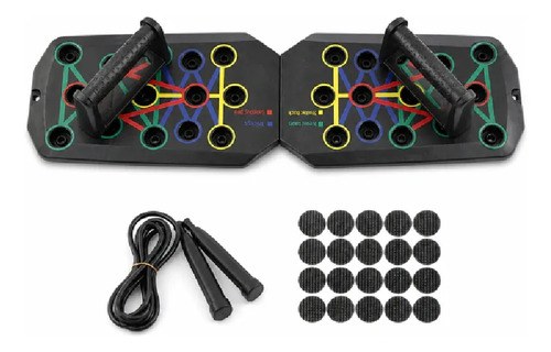 Tabla Para Flexiones Multifuncion Negro - 8