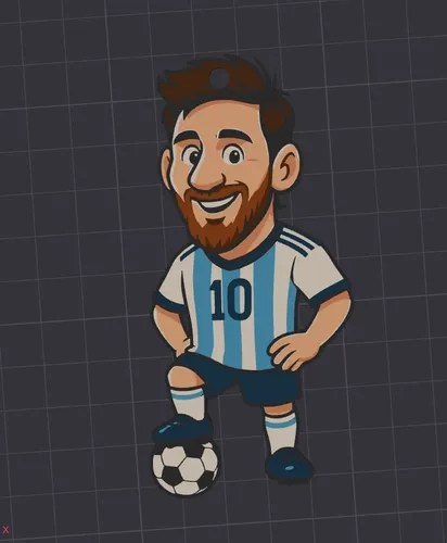 Archivo 3mf Y Stl Llaveros Multicolor Diseños Con Tu Logo - 8
