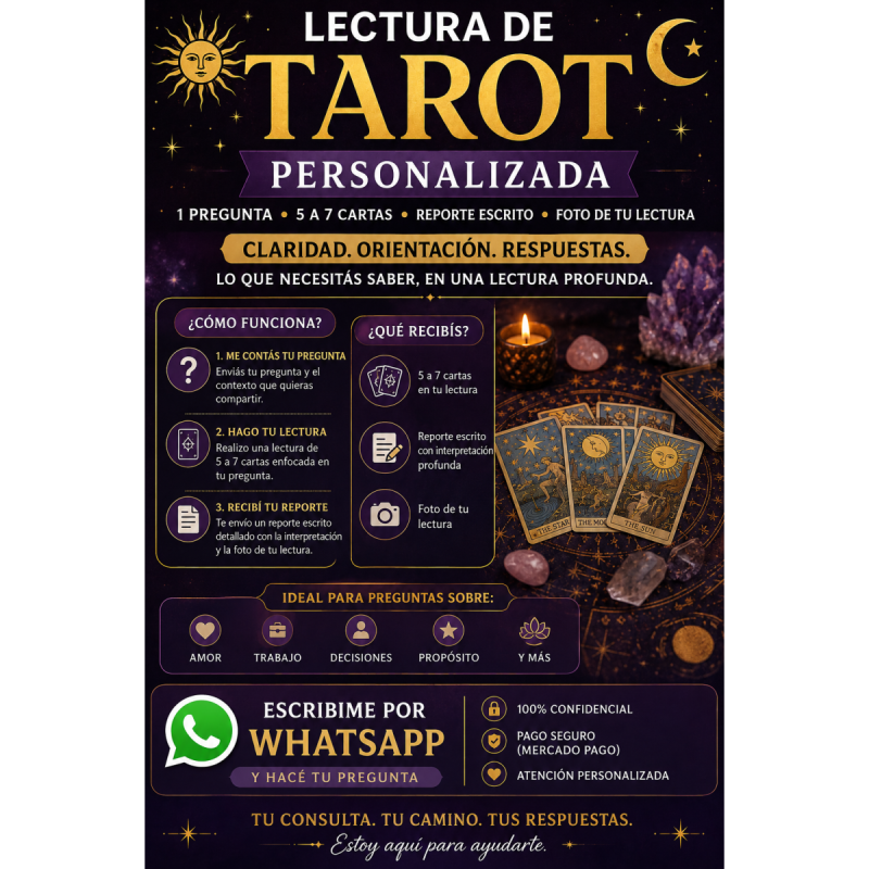 🔮 ¿QUÉ NECESITÁS SABER SOBRE ESA SITUACIÓN
