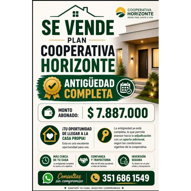 Vendo Plan Horizonte