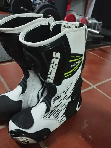 Botas Motociclismo Rainers Five-2 Talle 35 -usadas- Blanco 35