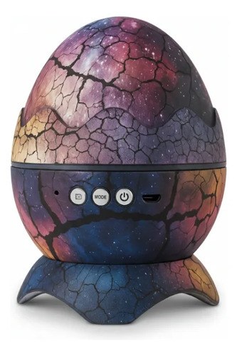 Lámpara De Proyección Galáctica 3d Huevo Dragon Multicilor Multicolor