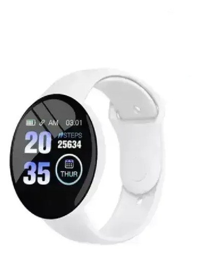 Smartwatch D18 Macaron Blanco Sport